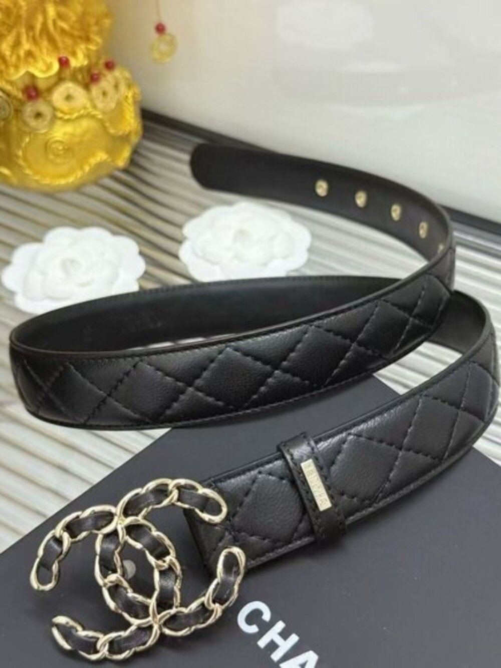 Chanel women's belt, size 90